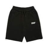 Black Big Bookish Stamp Sweatshorts