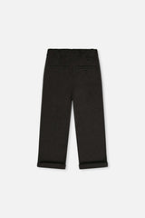 Stretch Twill Pants Black