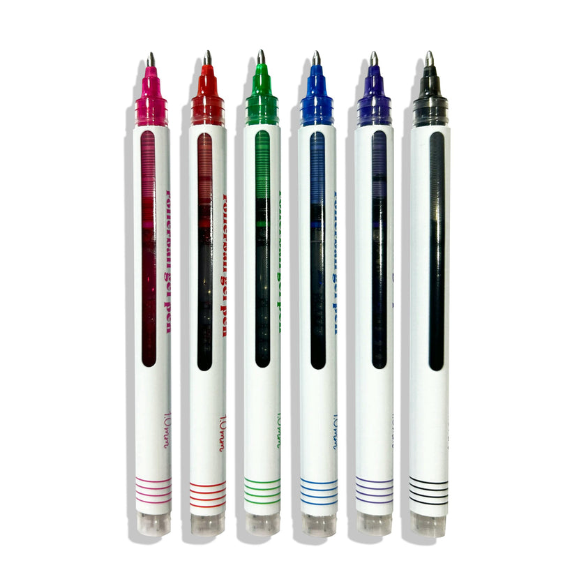 Seriously Smooth Rollerball Gel Pens - Set of 6