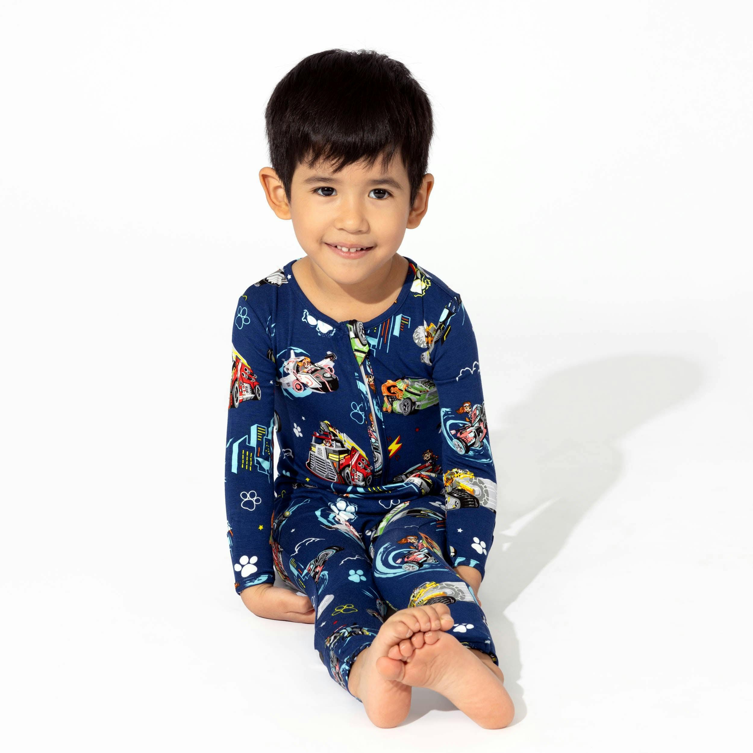 PAW Patrol: The Mighty Movie - Mighty Vehicles Bamboo Convertible Footie