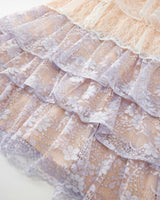 Tanya Lace Frill Maxi Dress