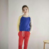 Wide Body Colorblock Pullover