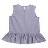 Purple Ruffle Top & Jacket Duo