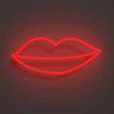 Kissy Lips - LED neon sign