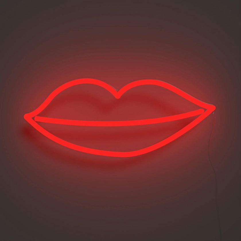 Kissy Lips - LED neon sign
