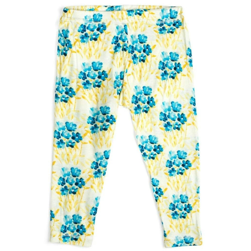 Sky Floral Bamboo Dress & Legging Set