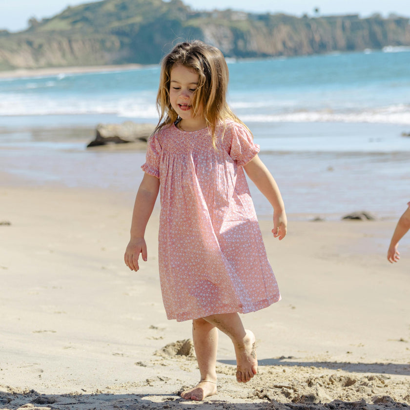 girls melone floral coverup