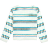 BONTON Rainbow Stripe T-Shirt - Ecru Bonton