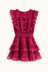 Gustavia Dress in Plaid