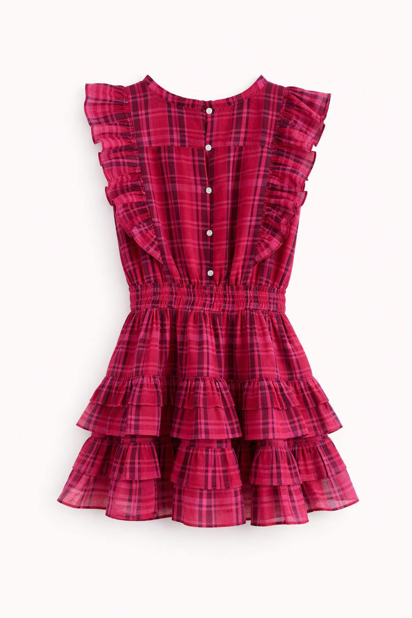 Gustavia Dress in Plaid