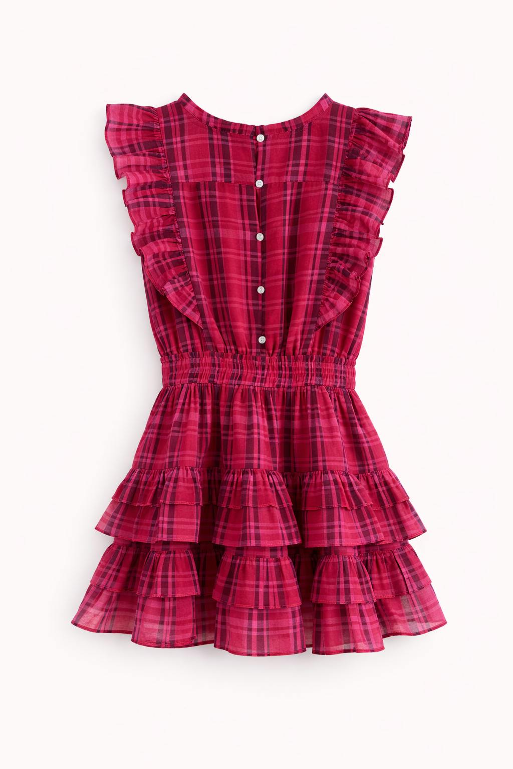 Gustavia Dress in Plaid