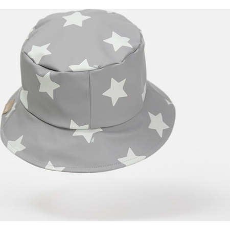Stars Print Chin Strap Rain Bucket Hat