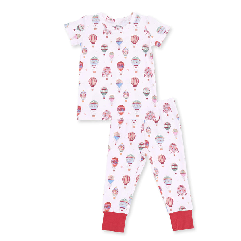 Hot Air Balloon - Short Sleeve Loungewear Set
