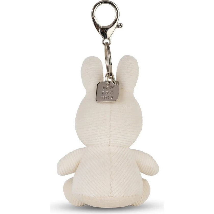 Keychain Four Leaf Clover Offwhite 4"