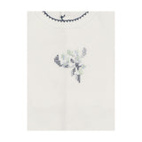 Heirloom Berry Layette Set Ivory & Blue