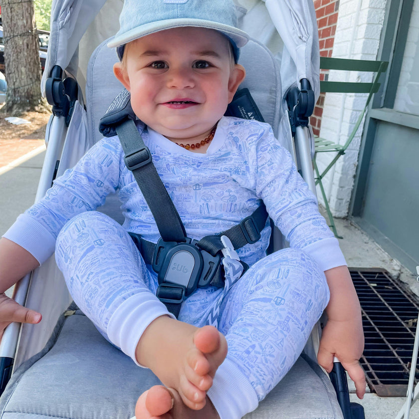 Hamptons Two Piece Kids Pajamas
