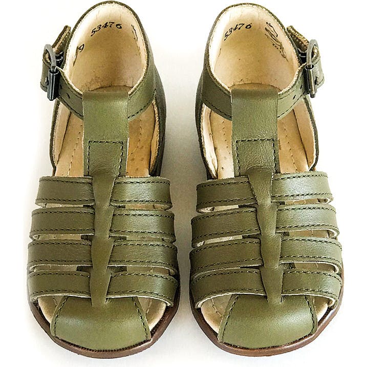 Jules T-Strap Sandal, Green