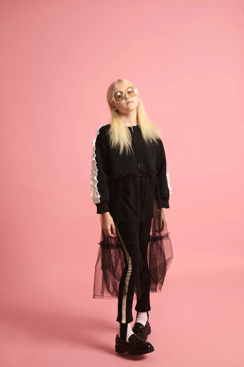 Neoprene Tulle Jacket