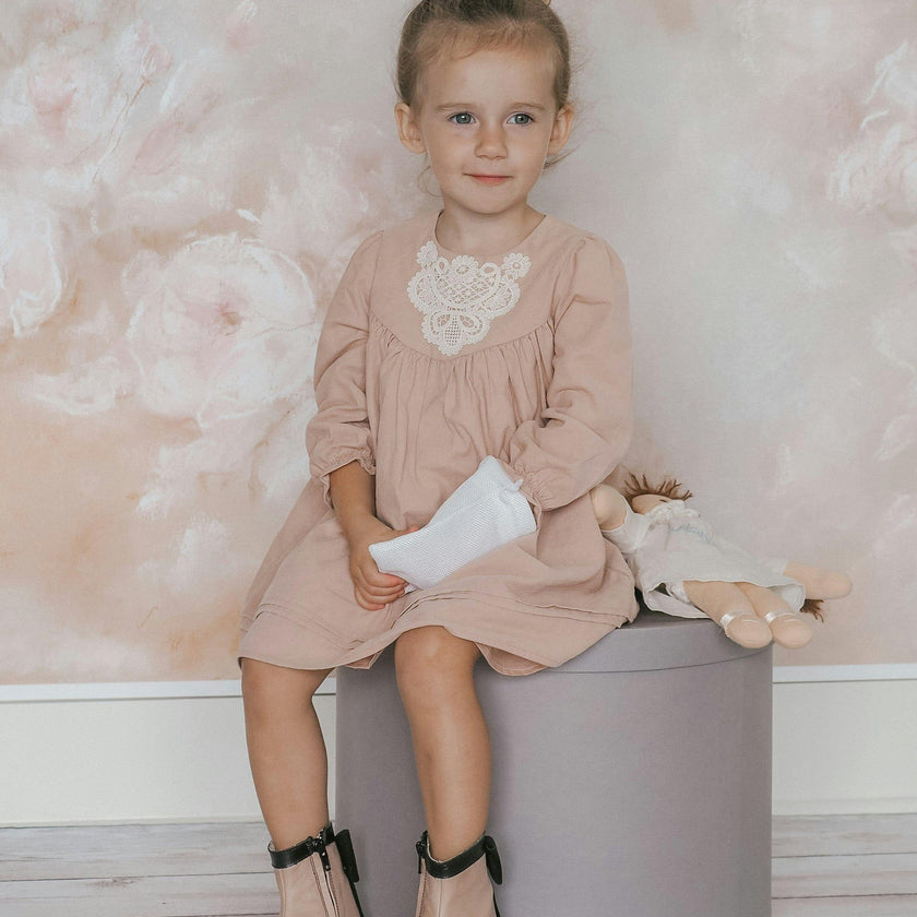 Clara Leather Booties