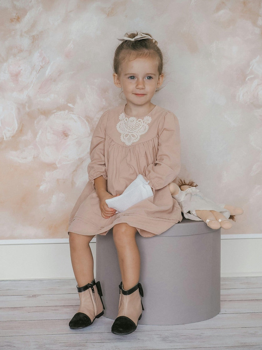 Clara Leather Booties