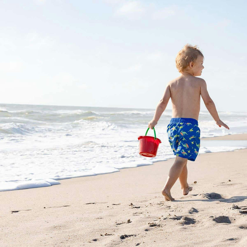 Small Sand Pail 3 Pack (1 red