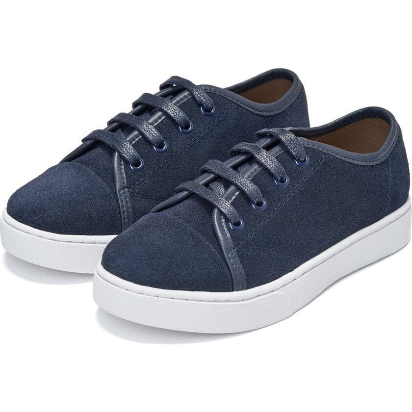Robby Suede Flat Sole Lace-Up Sneakers