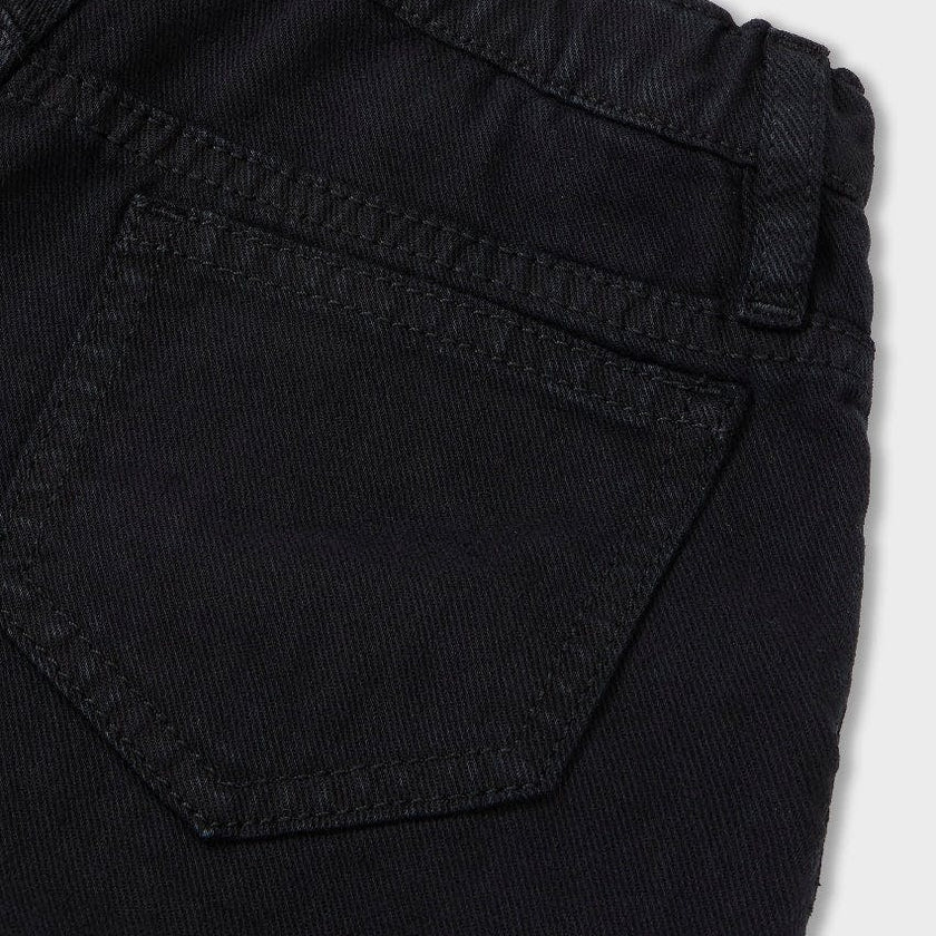 Organic Cotton Balloon Denim Short