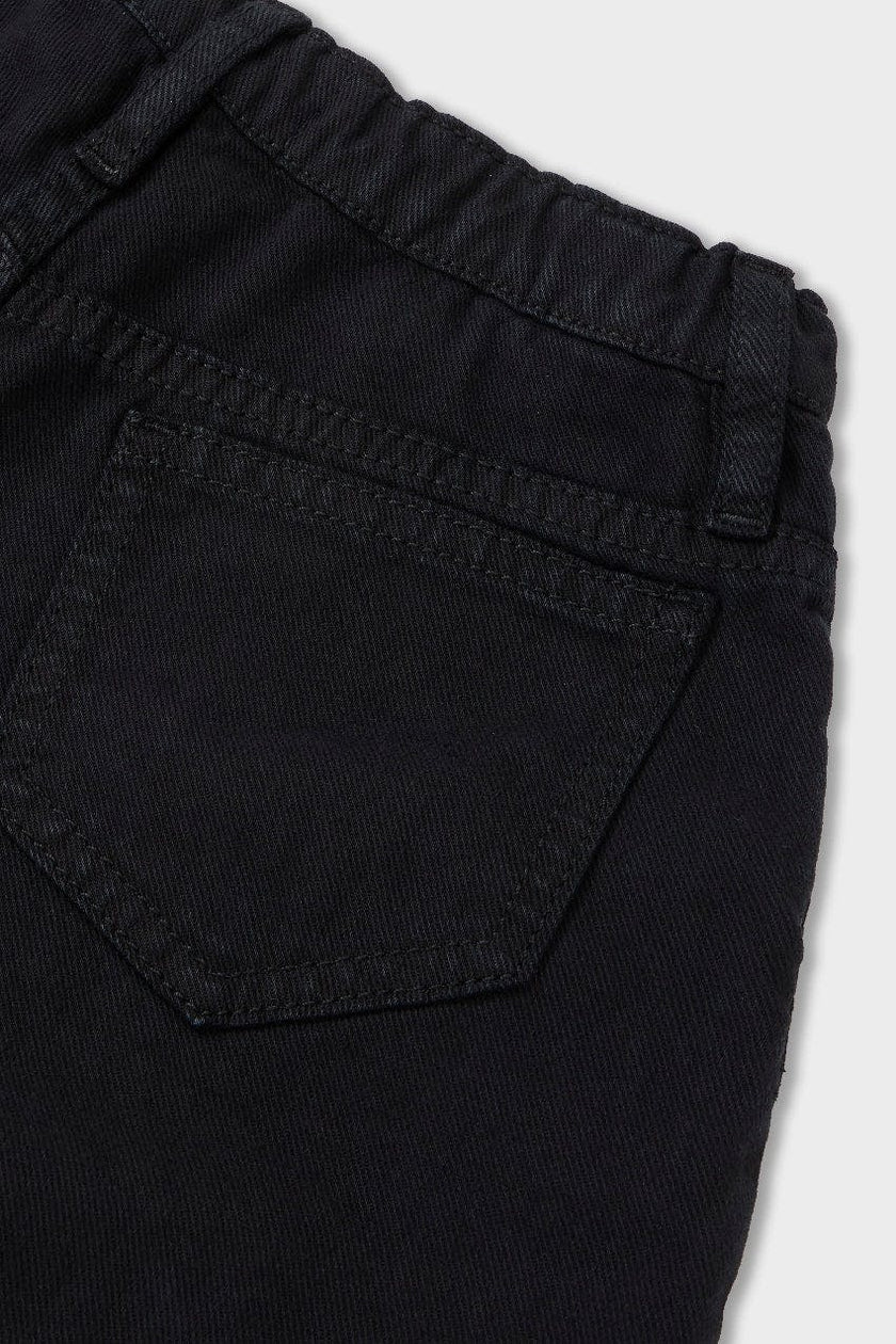 Organic Cotton Balloon Denim Short
