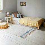 Gastro Washable Rug, Vintage Blue