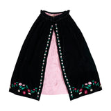 Embroidered Velvet Witch Costume