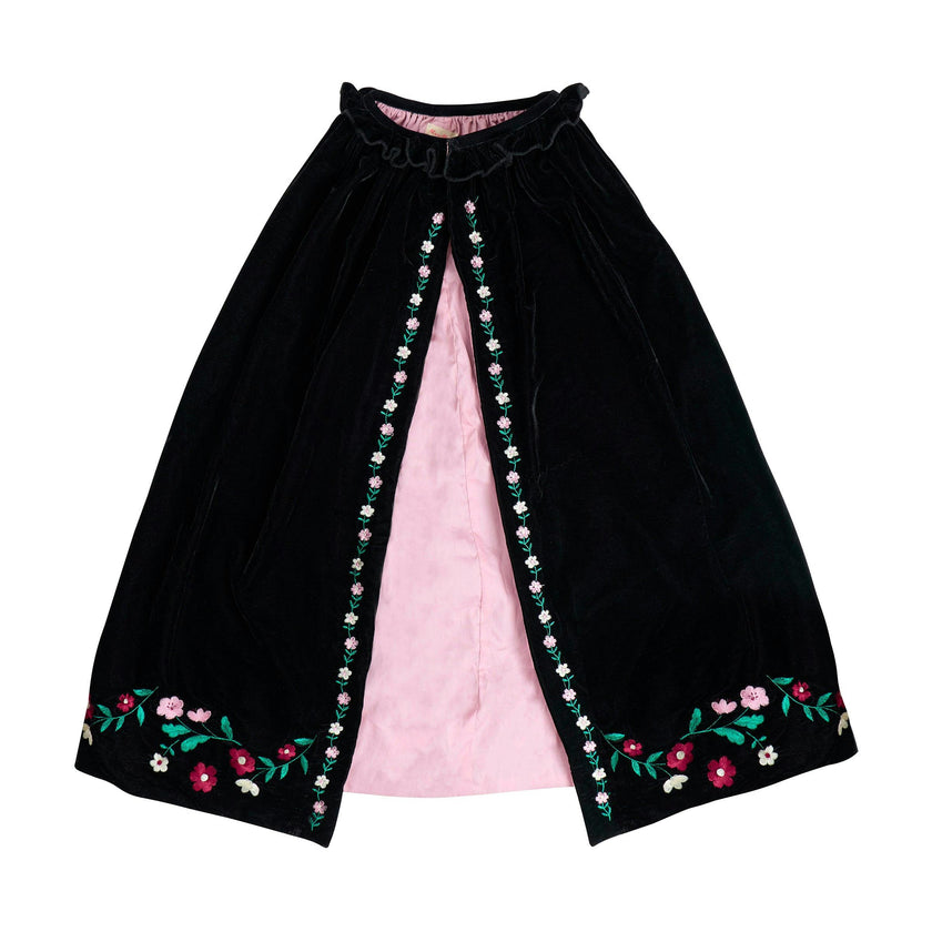 Embroidered Velvet Witch Costume