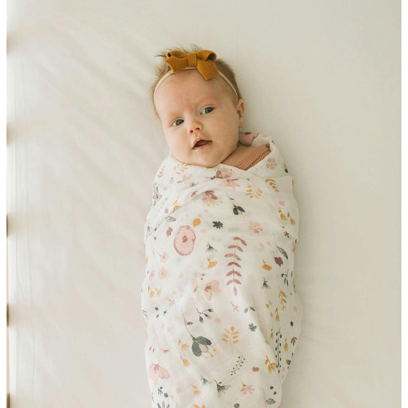 Deluxe Muslin Swaddle Blanket 2 Pack - Fairy Gardens