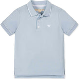 Organic Short Sleeve Knit Pique Polo Shirt