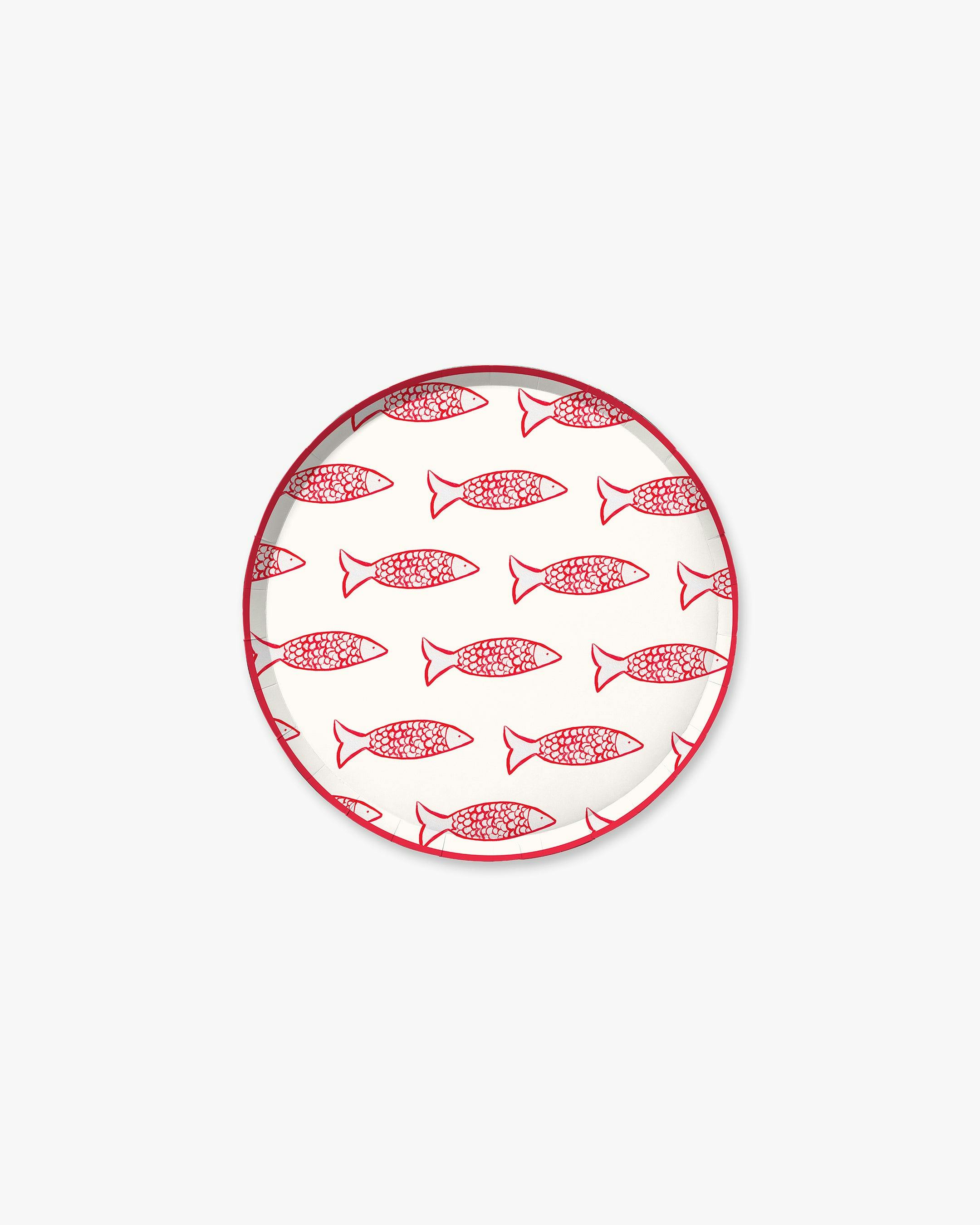 Go Fish Hors d'Oeuvres Plate Set - Punch