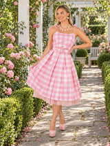 A Leading Role x Mattel Premium Barbie The Movie Barbie Pink Gingham Adult Dress Up