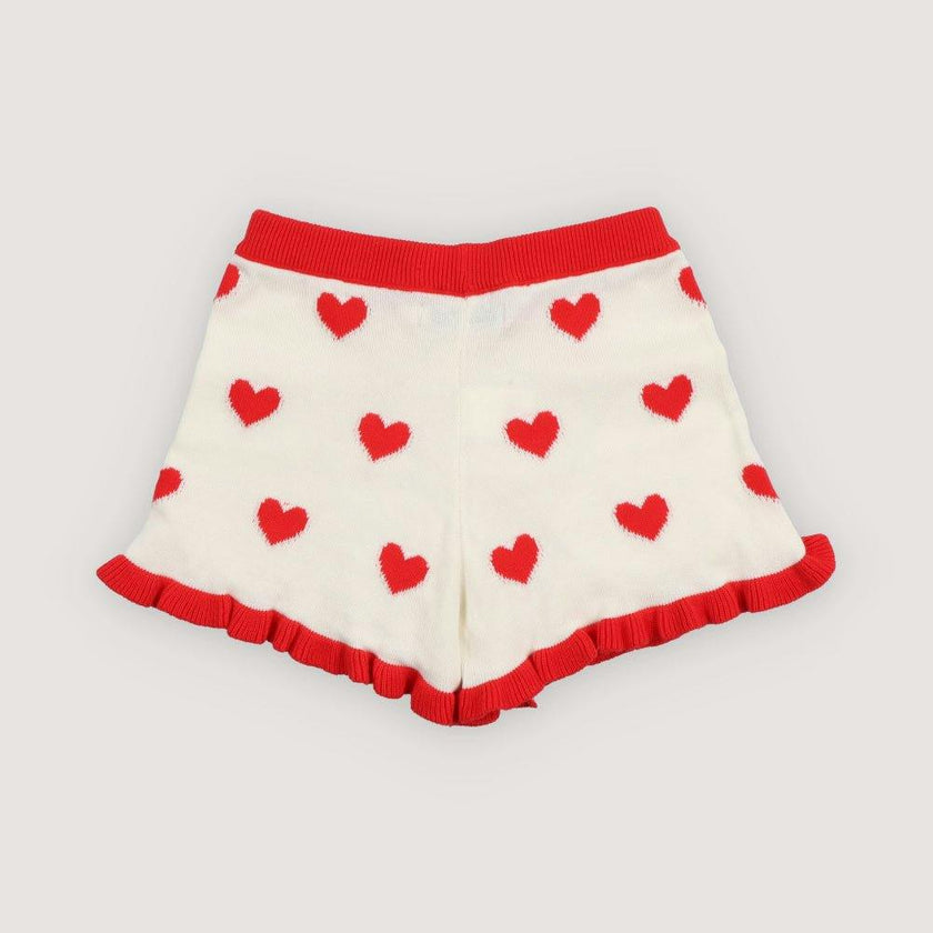 Maqui Short Hearts Jacquard