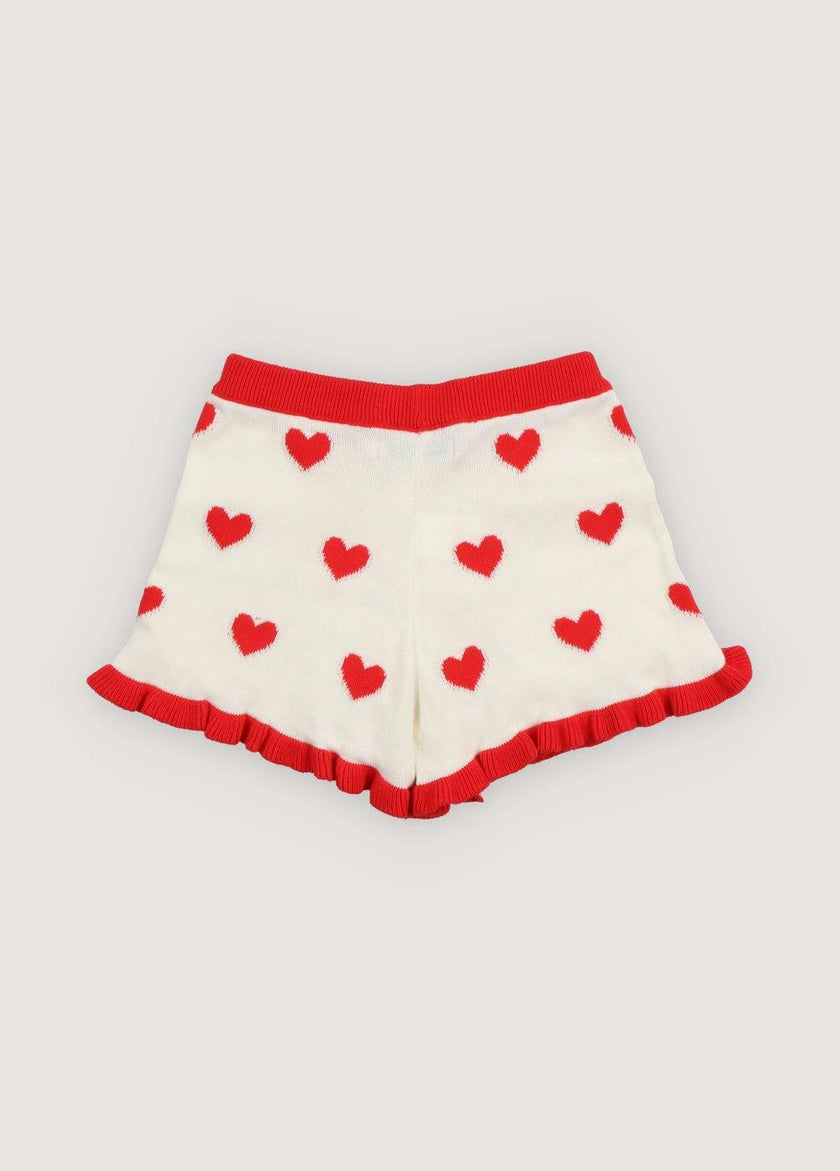 Maqui Short Hearts Jacquard