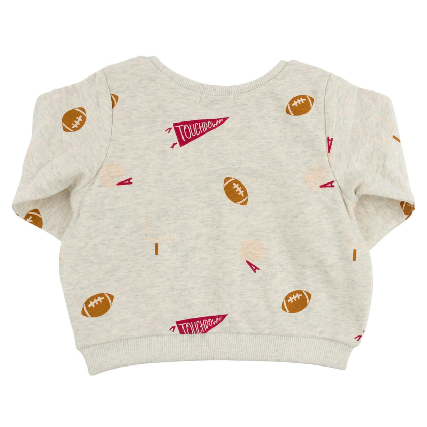 Football Print Brooklyn Boxy