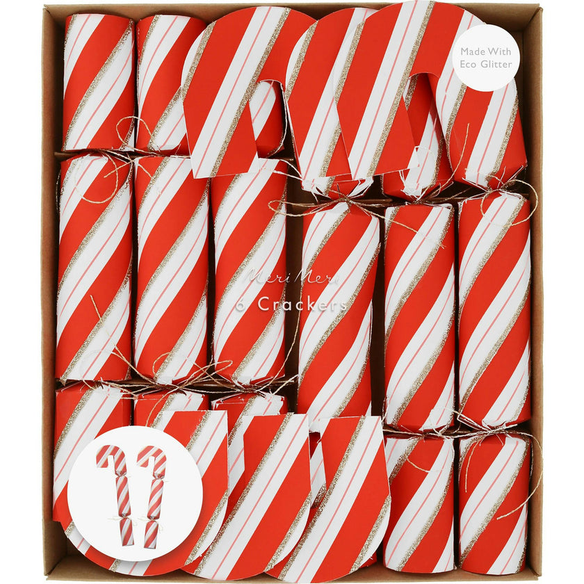 Candycane Shape Crackers