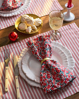 Antique Red Ticking Placemats