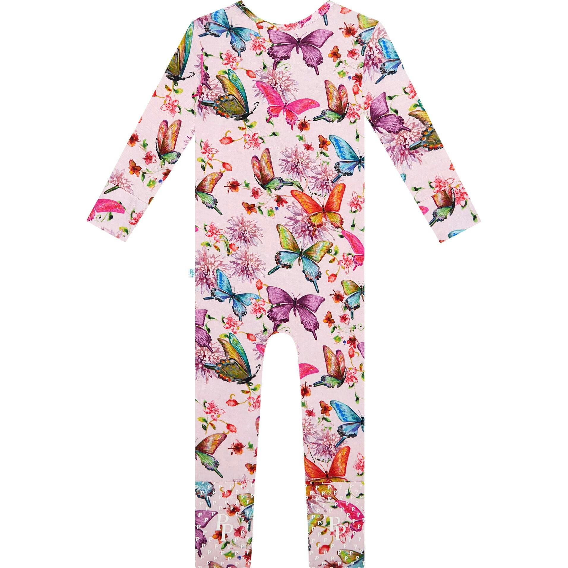 Watercolor Butterfly Convertible One Piece