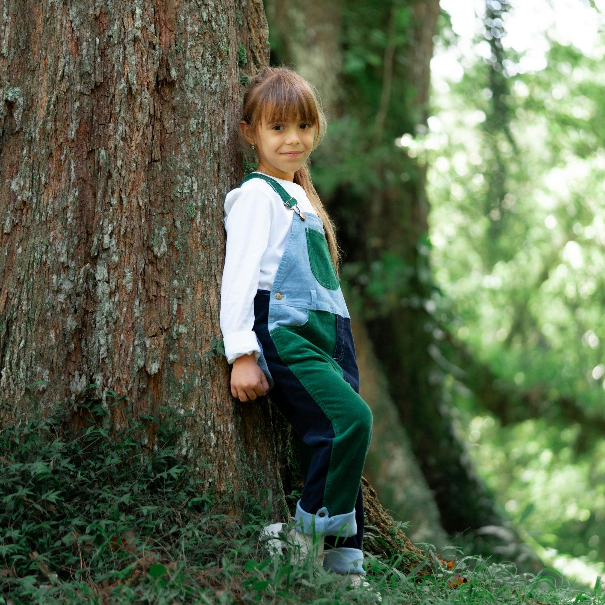 Blackthorn Patchwork Corduroy Overalls