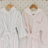 Picnic Gingham Bathrobe - Pink