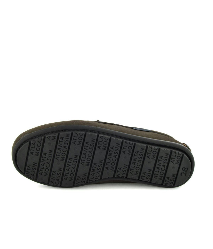 Penny Moccasin in Nubuck, Dark Brown