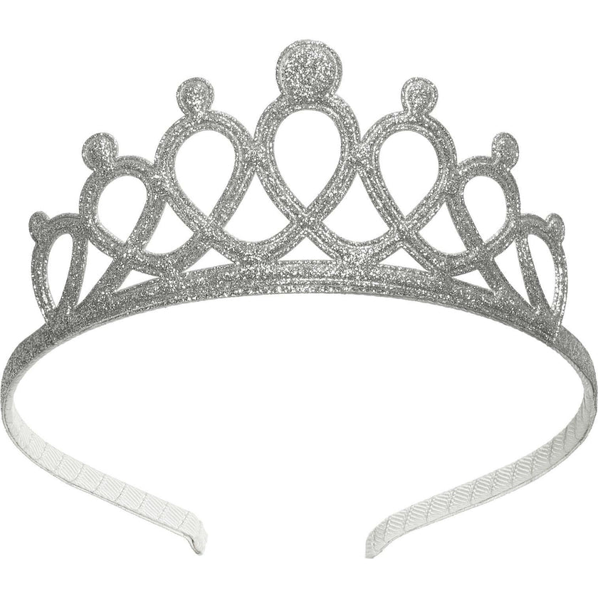 Silver Tiara Headband