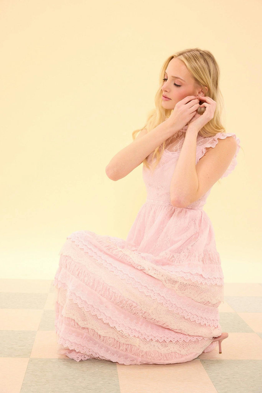 Annie Dress in Light Pink