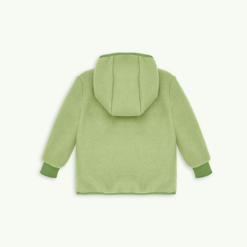 children's wool jacket - green pea