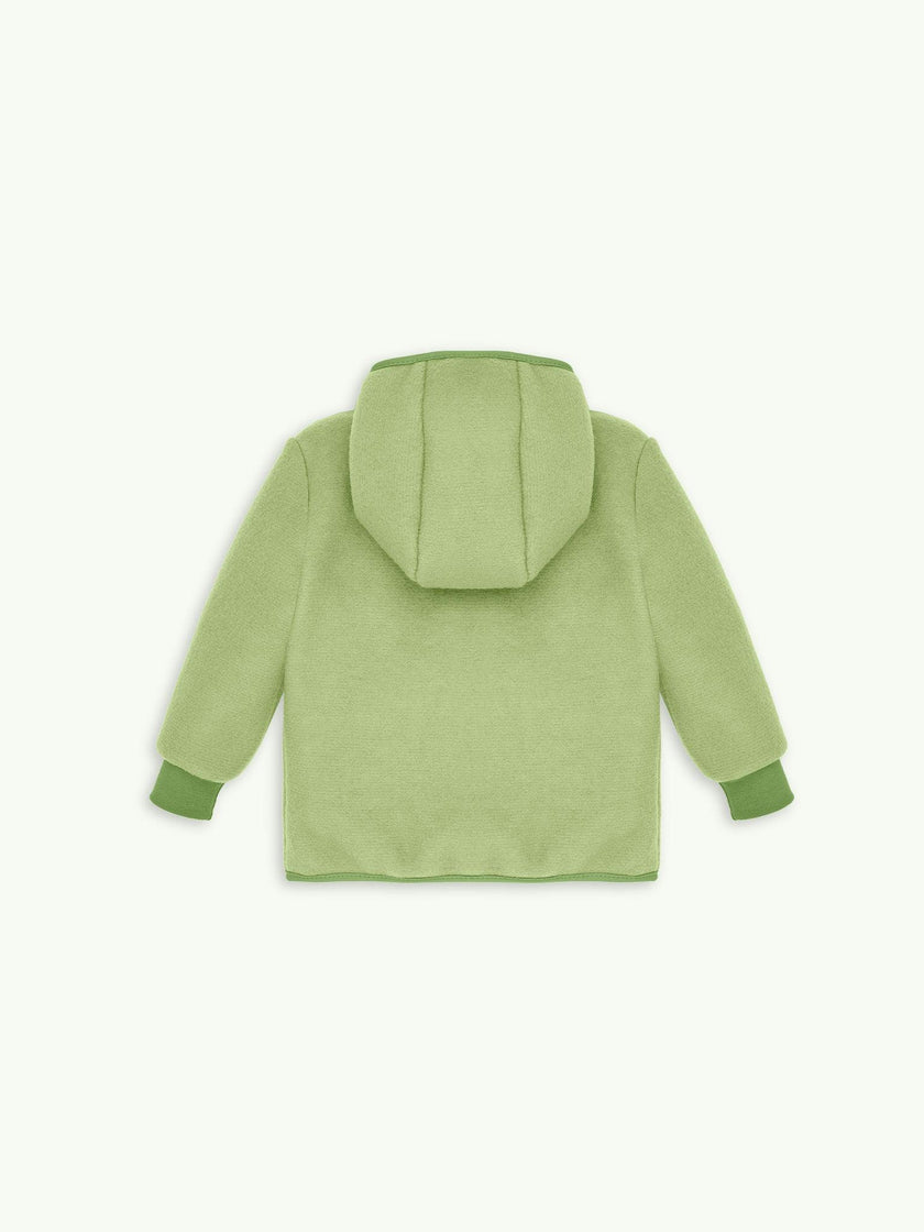 children's wool jacket - green pea