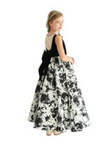 Black and White Abstract Dalmeny Dress