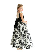 Black and White Abstract Dalmeny Dress